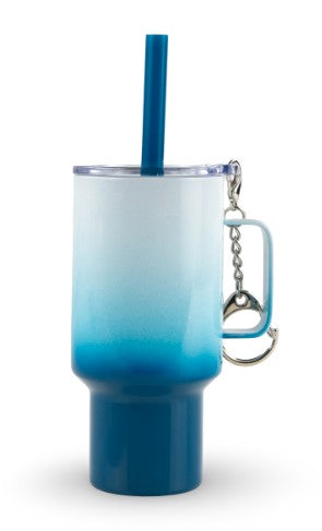 Mini Stainless Steel Tumbler Keychain