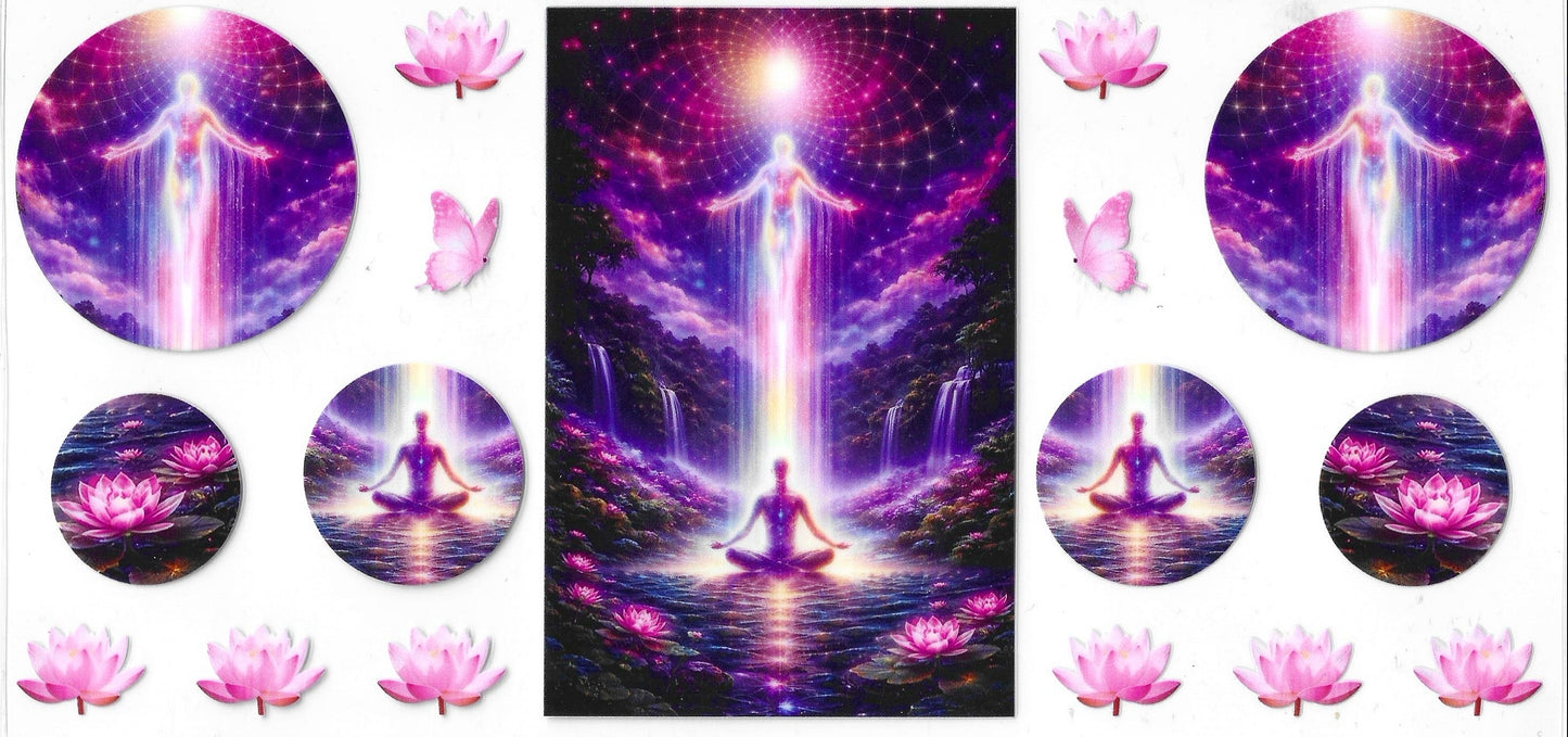Angel Wings / Feathers / Sun / Moon