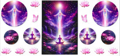 Angel Wings / Feathers / Sun / Moon