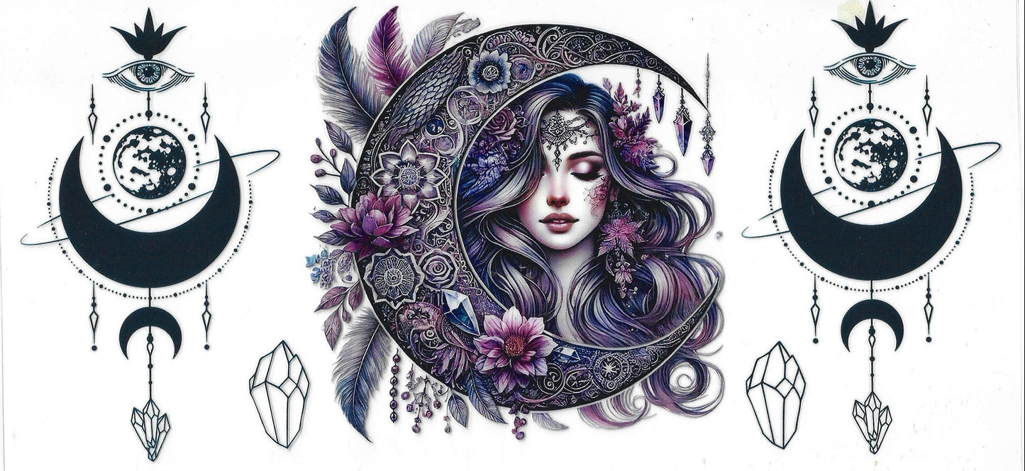 Angel Wings / Feathers / Sun / Moon