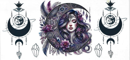 Angel Wings / Feathers / Sun / Moon