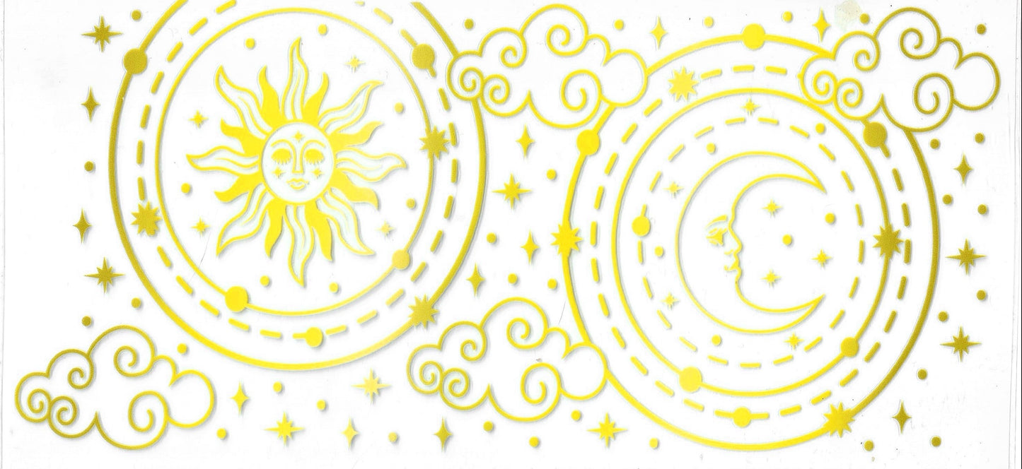 Angel Wings / Feathers / Sun / Moon