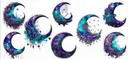 Angel Wings / Feathers / Sun / Moon