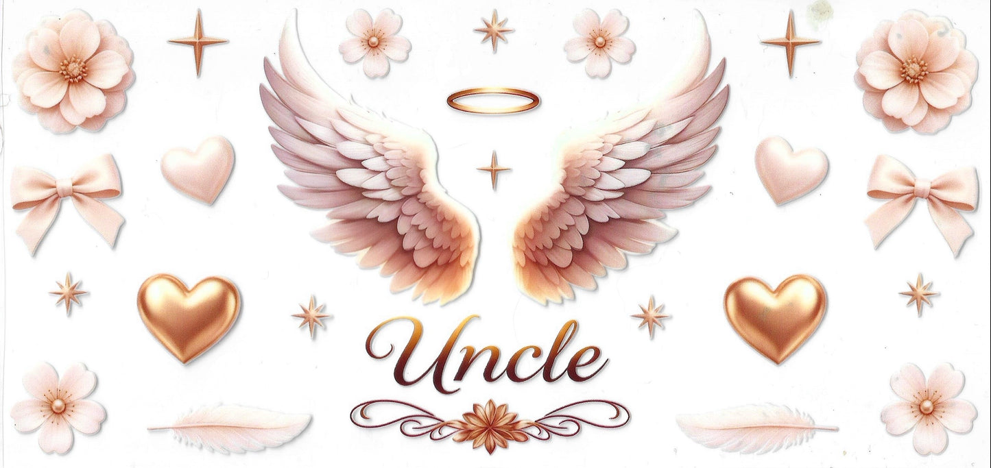 Angel Wings / Feathers / Sun / Moon