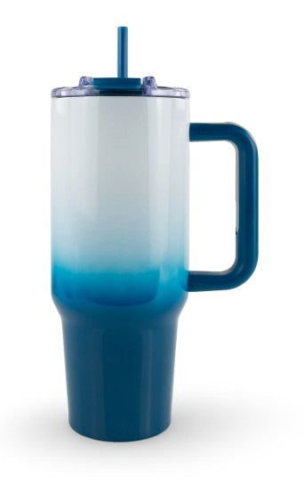 40oz Stainless Ombre Tumbler - Non-Snowglobe