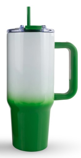 40oz Stainless Ombre Tumbler - Non-Snowglobe