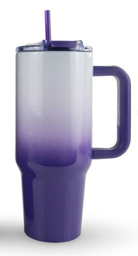 40oz Stainless Ombre Tumbler - Non-Snowglobe