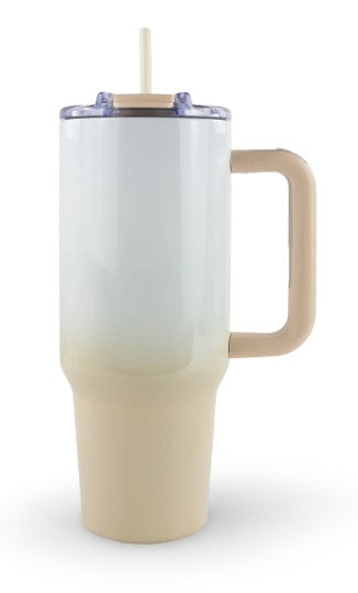 40oz Stainless Ombre Tumbler - Non-Snowglobe