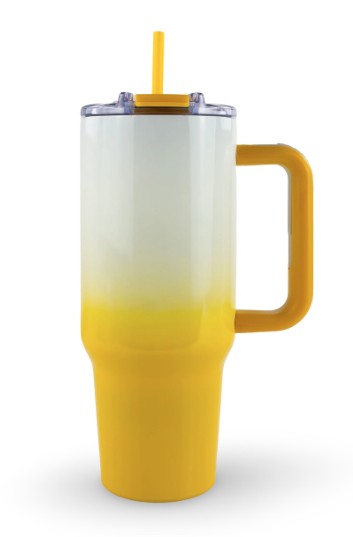 40oz Stainless Ombre Tumbler - Non-Snowglobe