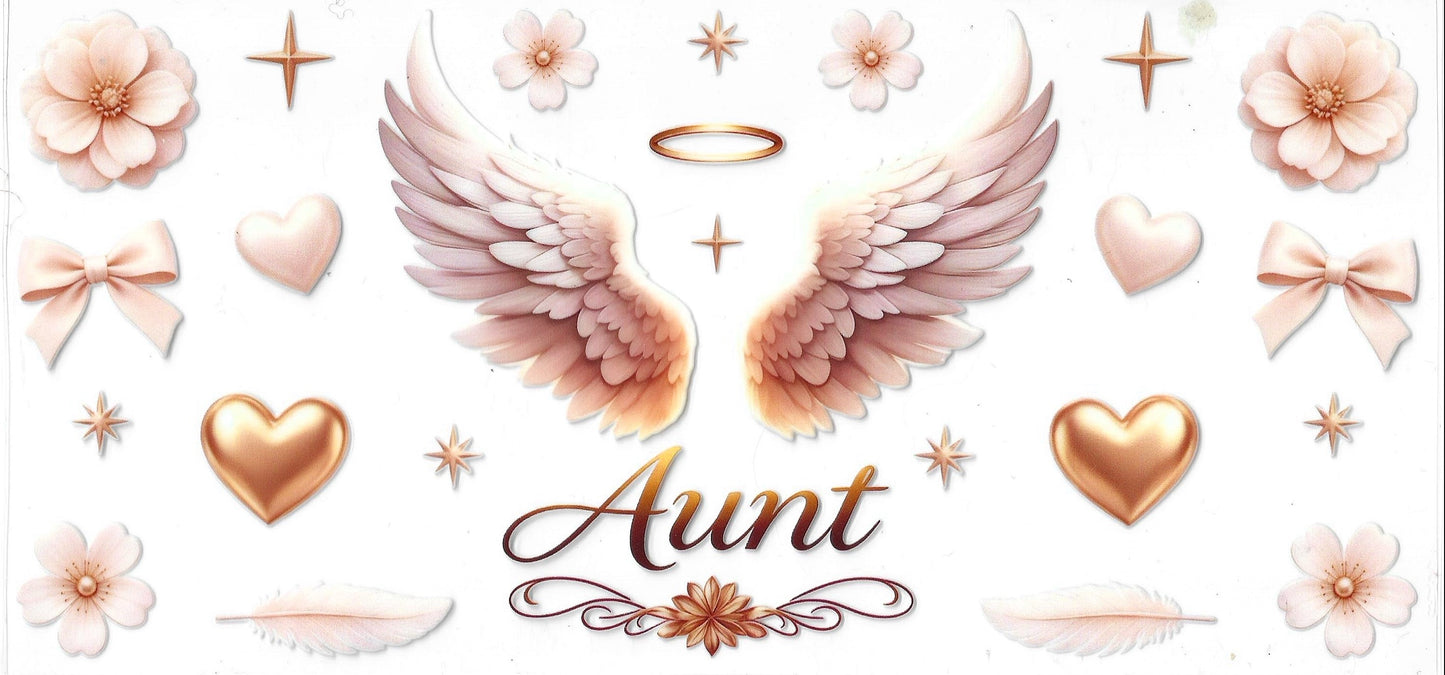 Angel Wings / Feathers / Sun / Moon