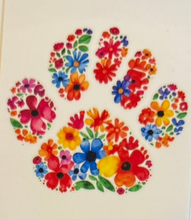 Paw Prints DECALS