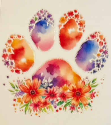 Paw Prints DECALS
