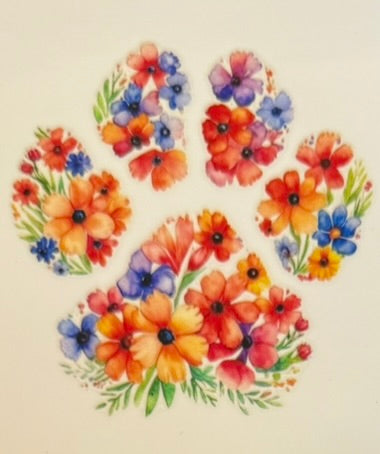 Paw Prints DECALS