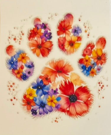 Paw Prints DECALS