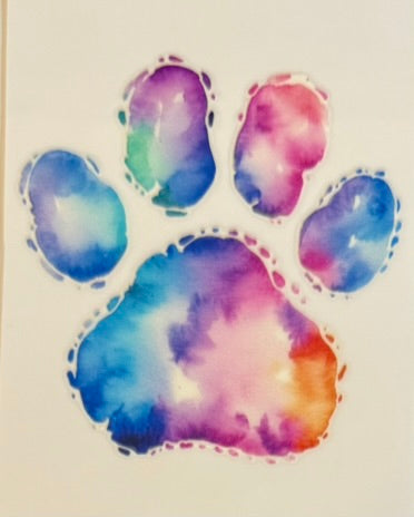 Paw Prints DECALS