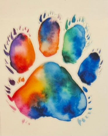 Paw Prints DECALS