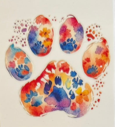 Paw Prints DECALS