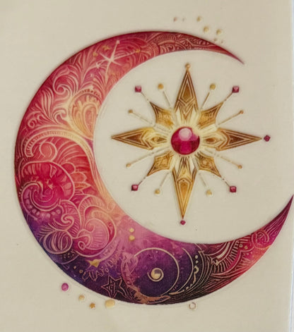 Sun / Moon / Stars DECALS
