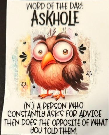 Funny / Sarcastic / Explicit / Dark Humor DECALS