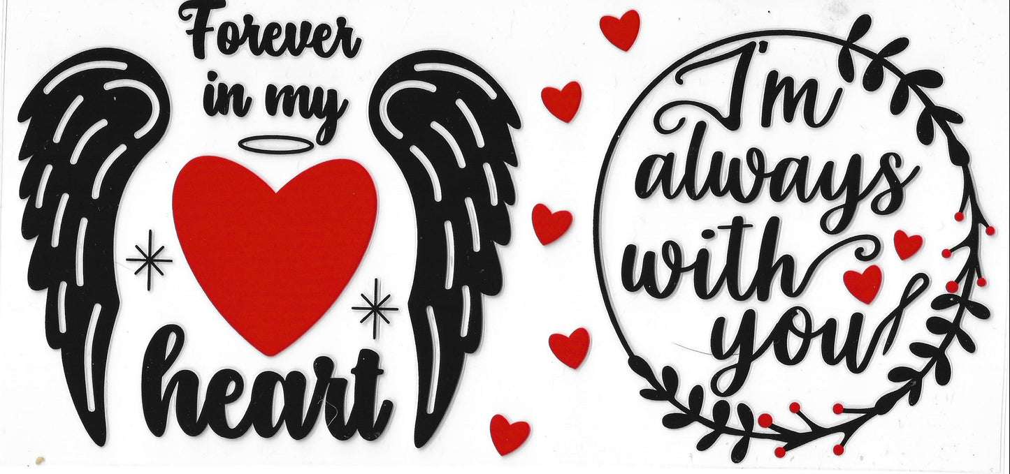 Angel Wings / Feathers / Sun / Moon