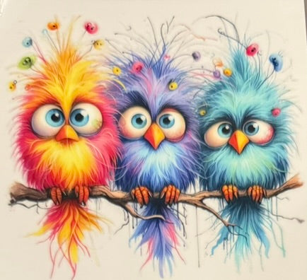 Quirky Birds DECALS