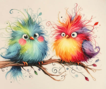 Quirky Birds DECALS