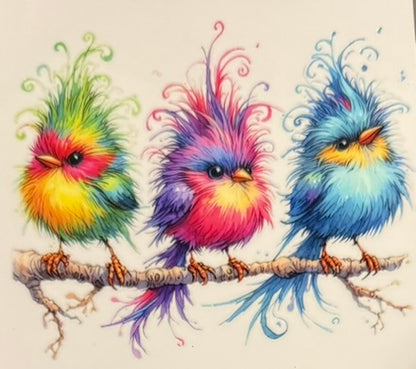 Quirky Birds DECALS