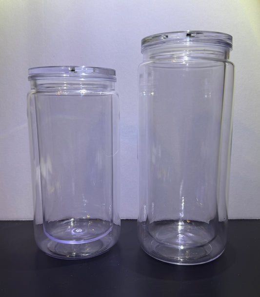 Acrylic Snow Globe Cup