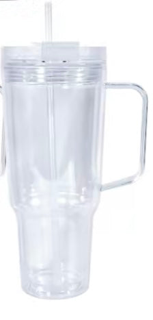Tumbler with Handle - Snow Globe