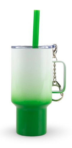Mini Stainless Steel Tumbler Keychain