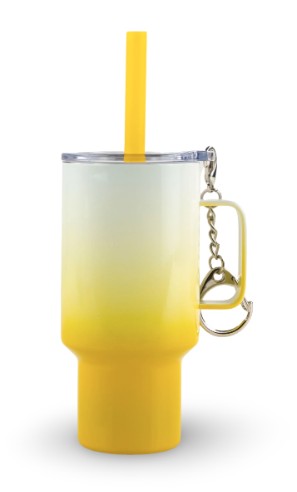 Mini Stainless Steel Tumbler Keychain