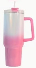 40oz Stainless Ombre Tumbler - Non-Snowglobe