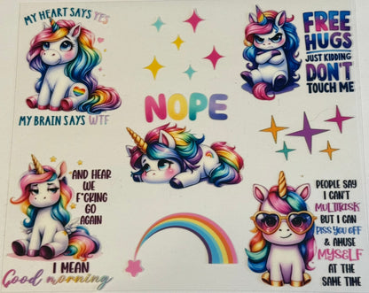 Funny / Sarcastic / Explicit / Dark Humor DECALS